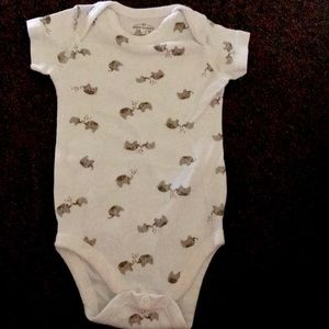 Moon and back onesie